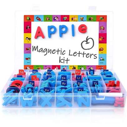 Magnetic Letters & Numbers Board for Spelling & Learning image 1