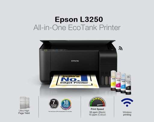 Epson L3250 EcoTank Wi-Fi All-in-One Ink Tank Printer. image 1
