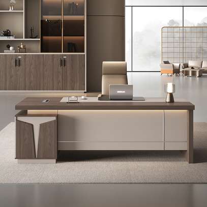 Office Desk; 1800mm Modern Executive Managers Desks image 3