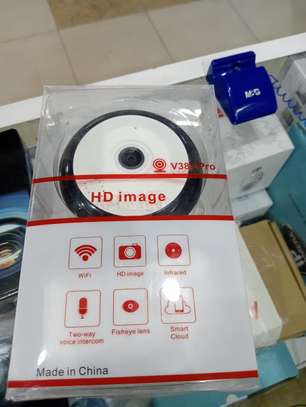 Advanced Quality 360 WIFI Camera IP Fisheye CCTV Mini Camera image 1