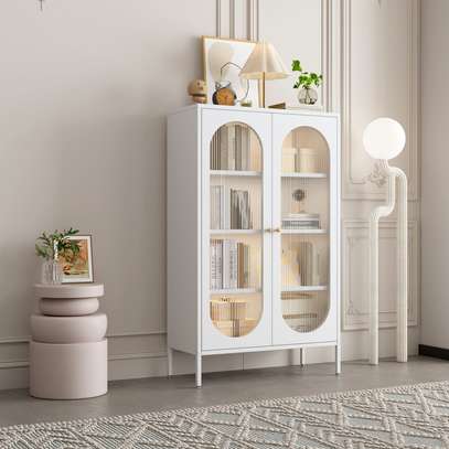 Storage Cabinets : Glass Display Storage Cabinet image 2