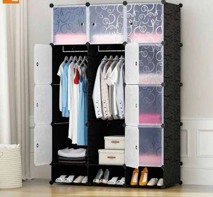 3 COLUMN PLASTIC WARDROBES image 5
