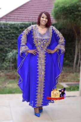 Royal Blue Kaftan image 2