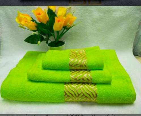 3 Pcs Cotton Towels image 5