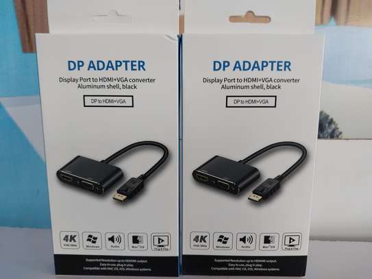 2-in-1 DisplayPort to HDMI or VGA image 3