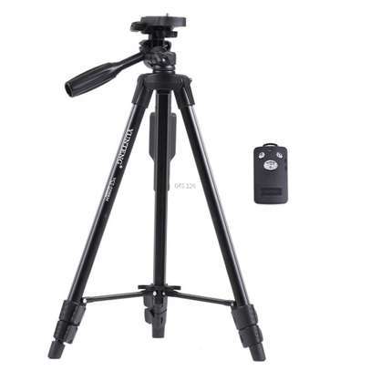 Yunteng Vct-5208RM Aluminum Phone Photo Tripod with Bluetooth Remote image 1