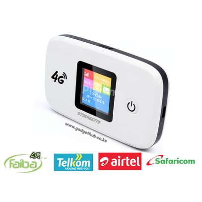 LTE/4G MiFi Router Support Faiba Telkom Airtel Safaricom image 1