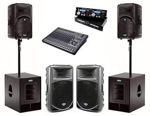 PUBLIC ADRESS SOUND SYSTEM FOR HIRE image 1