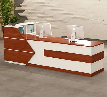 Reception Desk: 1.6 Meter Reception Front Office Desk image 3