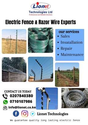 Professional Electric fence & Razor wire installers. image 1