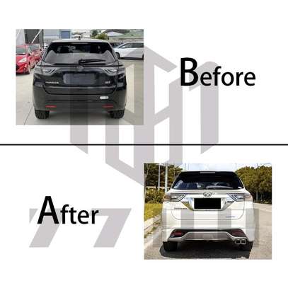 Toyota Harrier body facelift image 2