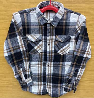 Quality Designer Checked Flannel Shirts image 10