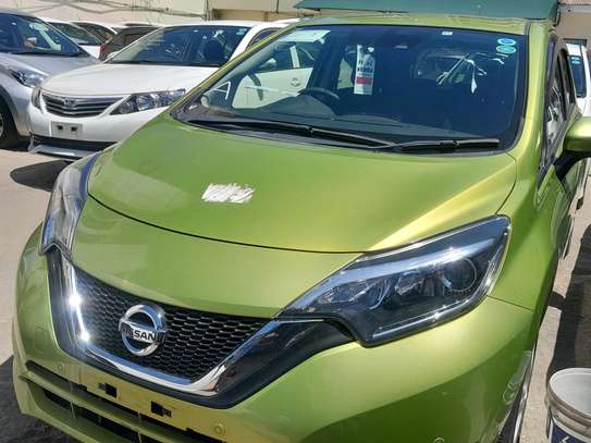 Nissan note digs green 2017 2wd image 2