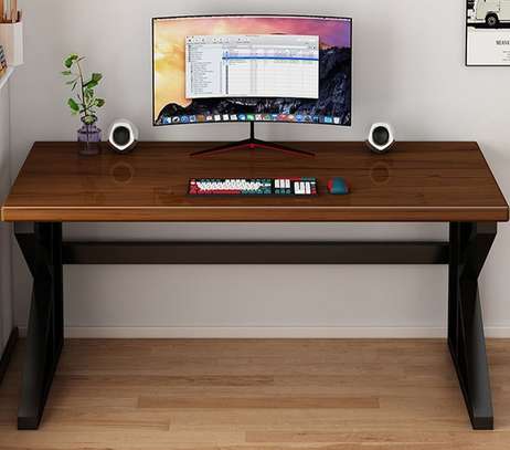 Office Desk: Wooden Home Office Writing Desk image 5