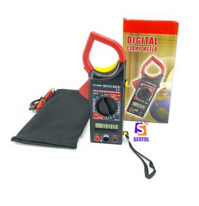 DT266 Full Size Professional Digital Clamp Meter Multimeter image 1