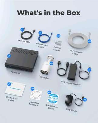 Reolink 16 channel NVR with 8 outdoor cameras image 8