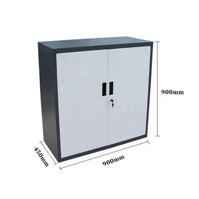 Double-Door Steel Filing Cabinet – Adjustable Shelves image 3