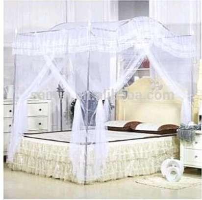 4 stands curved mosquito nets image 2