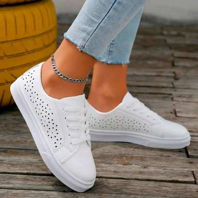 Ladies Cutout Sneakers 
Fully Restocked sizes 37-42 image 4
