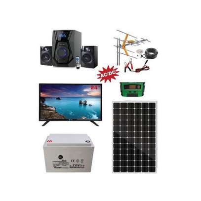 Solar Light Special Offer 24 INCHES TV  WOOFER image 1