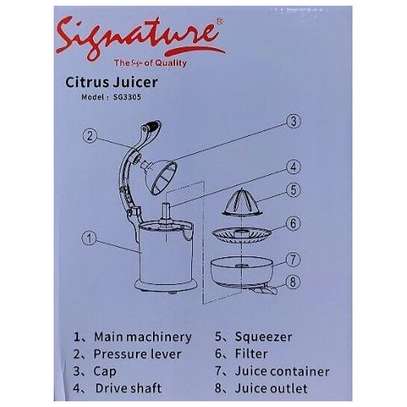 Signature Citrus Juicer Extractor image 2