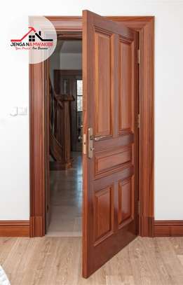 Church interior mahogany doors in Nairobi Kenya image 1