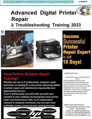 Advanced Printer and Copier Repair Training image 4