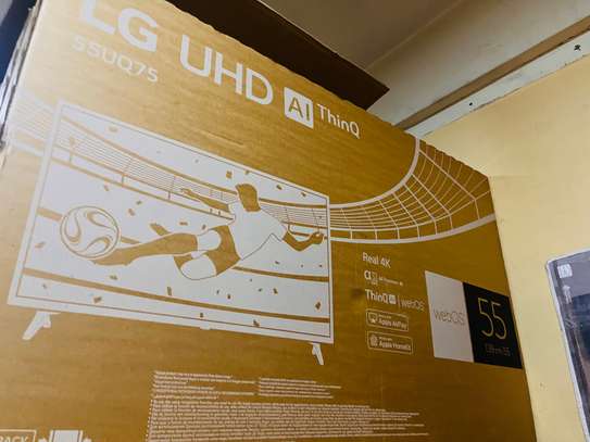 LG 55 INCHES UQ75 SMART UHD/4K TV image 3