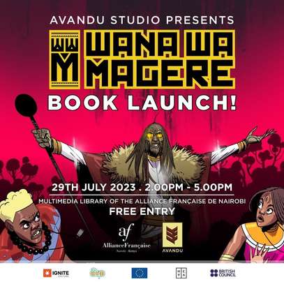 Wana Wa Magere Comic Book Launch image 1