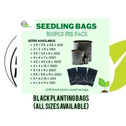 Black Planting Bags All sizes image 3