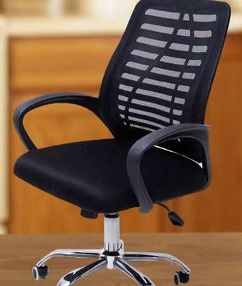 Office Chair : Modern Fabric Office Casual Chair image 1