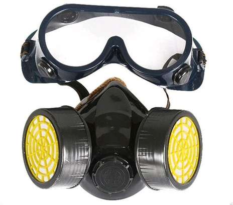 Double Cartridge Chemical Gas Mask image 4