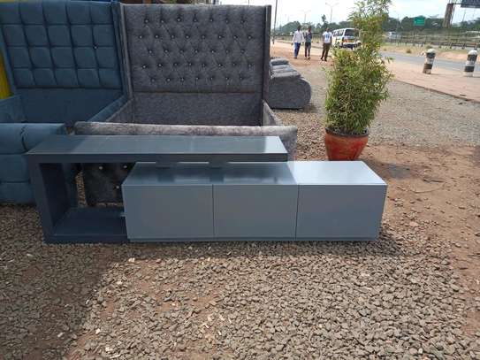 TV stand made by hand wood and good quality image 1