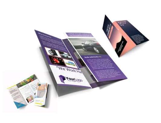 FLYERS,  BROCHURES AND COMPANY PROFILE DESIGN/PRINTING image 3