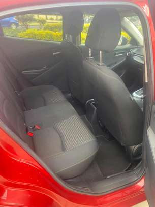 Mazda Demio 1500cc Petrol Red color fully loaded 2019 model image 8