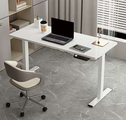 Office Desk: 1200mm Electric Laptop Office Desk image 1
