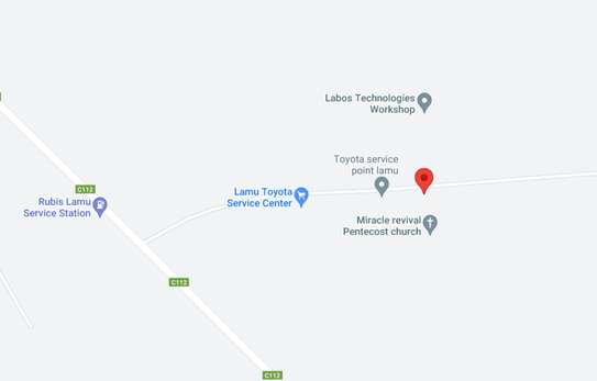 For sale, 8 acres - Newly tarmacked Lamu port road image 1