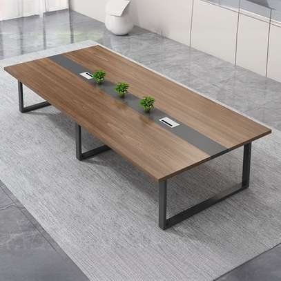 2400mm Executive Boardroom Office Table (Conference Table) image 1