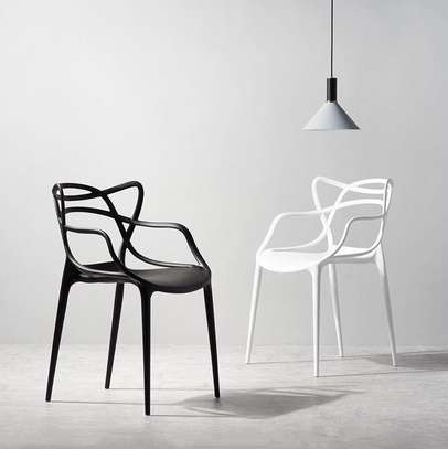 Home Chairs : Stackable Plastic Restaurant Chair image 2