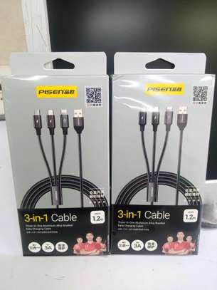 PISEN® 3-in-1 USB Cable image 1