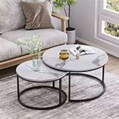 Coffee Tables: Nest Glass Coffee Table image 1