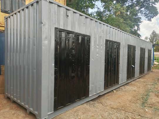 40ft high cube fully fabricated container image 1