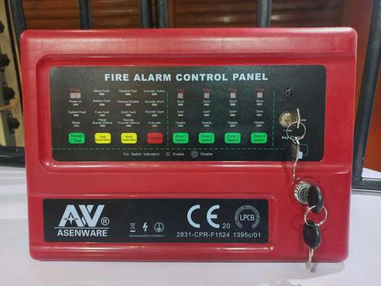 ASENWARE 2-zone fire alarm control panel image 3