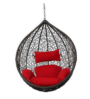 Bird's Nest Rattan Balcony Swing Chair image 2