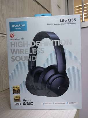Soundcore by Anker Life Q35 Wireless Headphones over Ear BT image 3