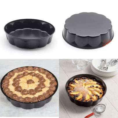 Quality wavy Nonstick baking tin image 1