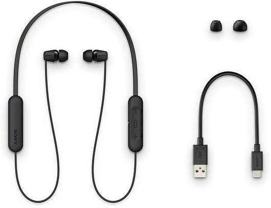 Sony WI-C200 Wireless In-ear Headset/Headphones With Mic image 1