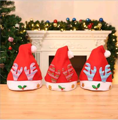 Christmas Hats with LED light at 299/- each image 2