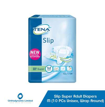 Tena Slip Plus Medium Diapers (30 PCs, Unisex wrap around) image 11