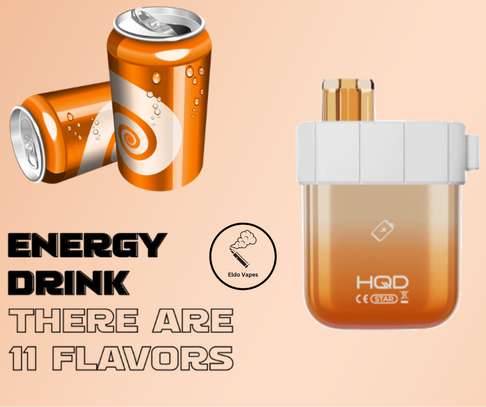 HQD Star 5000 Puffs Disposable Vapes – Energy Drink image 1